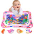 Infinno Tummy Time Mat Premium Baby Water Play Mat for Infants and Toddlers Baby Toys for 3 to 24 Months, Strengthen Your Baby's Muscles, Pink The...
