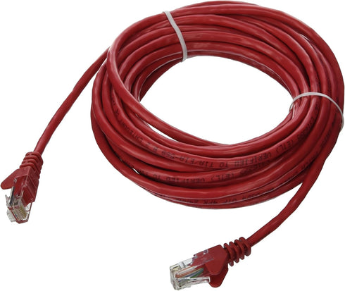 Belkin 20-Foot CAT5e Snagless Patch Cable (Red)...