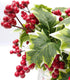 M2cbridge Pack of 6 Christmas Red Berries Artificial Holiday Floral Picks Ornaments...