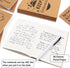feela 30 Pack Kraft Notebooks, 15 Designs A6 Cute Mini Pocket Notebooks and Journals, Lined Motivation Small Journal Notebook Bulk for Women Schoo...