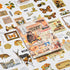 200 PCS Aesthetic Nature Stickers Vintage Scrapbook Supplies Ephemera Kit Butterfly Floral Aesthetic Stickers for Journaling Art Scrapbooking Bull...