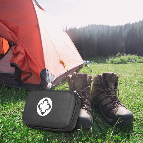 Car-Home Survival First-Aid Kit Emergency-Kit - Black 273Piece Equipment Travel Supplies First Aid Set Home Essentials Camping Hiking YIDERBO...