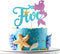 Dalaber Mermaid Five Cake Topper, Happy 5th Birthday Cake Decor, I'm Five Sign, Little Mermaid Birthday Party Decoration Supplies, Daughter of the...