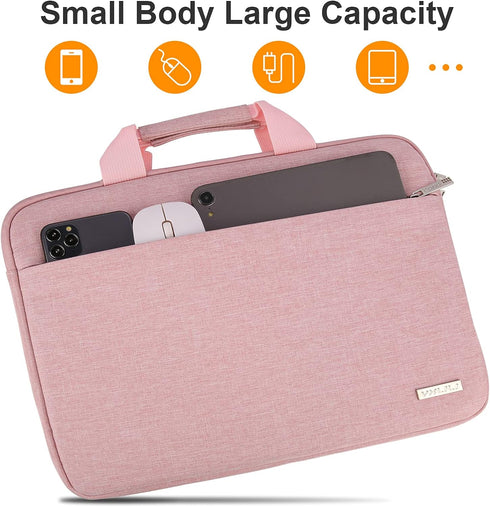 YXLILI Laptop Sleeve 15.6 inch Computer Case for Laptop Protective case with Handle Soft Lining Padded Bag Shock Resistant for 16 inch MacBook Pro...