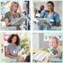 ANZNKU Clipboard with Storage 13.3x9.6 inches, Plastic Storage Clipboard with Side Opening, High Capacity Nursing Clipboard Foldable, Letter Size ...