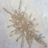 Exquisite Uniquely Pure Handmade AB Colour Bright Crystal Patches Sew-on Rhinestones Applique with Stones Sequins Beads for Wedding Dress DIY Manu...