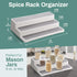 Home Intuition 3 Tier 14 inch Non-Skid Spice Rack Kitchen Pantry Organizer...