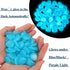 57 Pieces Glowing Fish Tank Decorations Plants with Simulation Glowing Silicone Coral Glowing Jellyfish Lotus Leaf Changeable Green Sea Anemone Lu...
