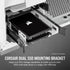 Corsair Dual SSD Mounting Bracket (3.5” Internal Drive Bay to 2.5", Easy Installation) White...