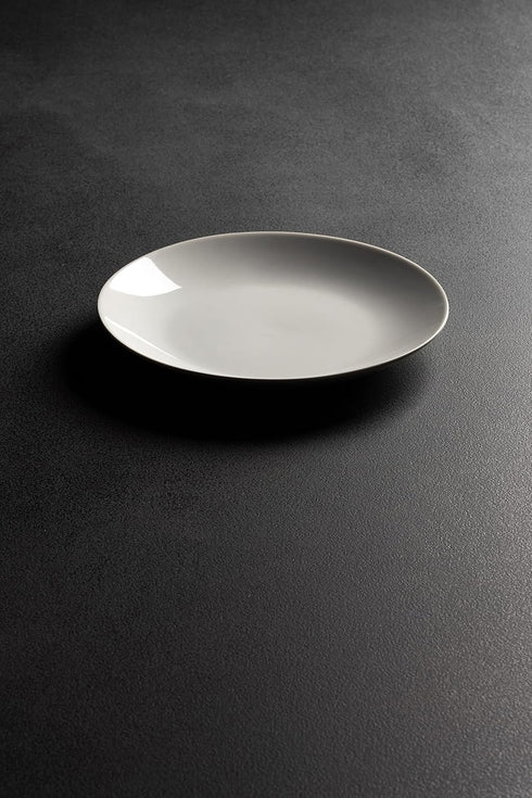 10 Strawberry Street Simply White 7.5" Coupe Salad Plate, Set of 6...