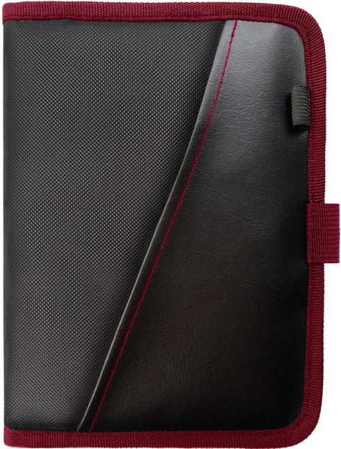 Glove Box Compartment Organizer - Car Document Holder - Owner Manual Case Pouch - Vehicle Storage Wallet for Registration & Insurance Card - Premi...