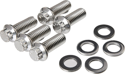 ARP 6131000 Stainless Steel 3/8-16 12-Point Bolts - Pack of 5...