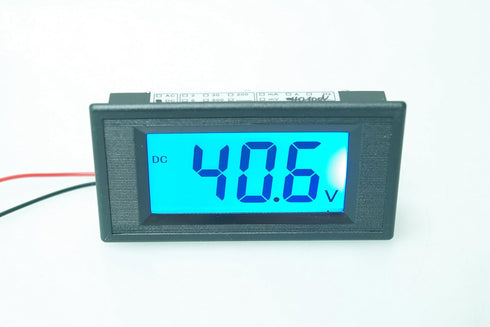 SMAKN 2-wires Semi-closed DC 40-100V LCD Digital Voltmeter / Digital DC Voltmeter...
