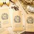 Fumete 50 Pcs Baby Shower Seed Packet Self Adhesive Kraft Seed Envelopes Small Parts Storage Packets Mini Kraft Seed Packets Retro Paper Seed Stor...