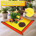 Extra Large Repotting Mat for House Plants Transplanting and Potting Mix Mess Control, Portable Gardening foldable plant tray, Potting Mat for ind...