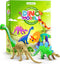 Dino Models, Clay Craft Kit - Dinosaur Arts and Crafts for Kids - Dinosaur Easter Gifts for Boys & Girls - Build 4 Dinos with Air Dry Magic Modeli...