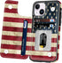 iPhone 13 Case, iPhone 14 Card Holder Case, Slim and Lightweight Premium Leather Phone Wallet with Card Slots Shockproof Folio Flip Protective She...