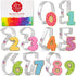 Ann Clark Cookie Cutters Number Cookie Cutters 9-Pc. Set Made in USA...