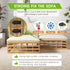 Adjustable Outdoor Furniture Clips Patio Sofa Clips,Sectional Sofa Furniture Chair Clips,Rattan Furniture Clamps Wicker Chair Fasteners, Connect T...
