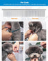 Dog Grooming Scissors with Safety Round Tips?Professional 5 in 1 Dog Grooming Kit ?Dog Scissors for Grooming Sharp and Durable, DGS001...