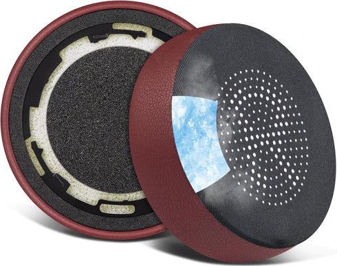 SOULWIT Cooling Gel Earpads Replacement for Jabra Evolve 75(75UC 75MS 75SE) Stereo Wireless Bluetooth Headset, Ear Pads Cushions with High-Density...