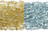Fekuar 66" Irregular Tumbled Citrine & Aquamarine Chip Beads for Jewelry Making, Healing Crystal Drilled Loose Bead Strand DIY Craft Supplies, 5-8...