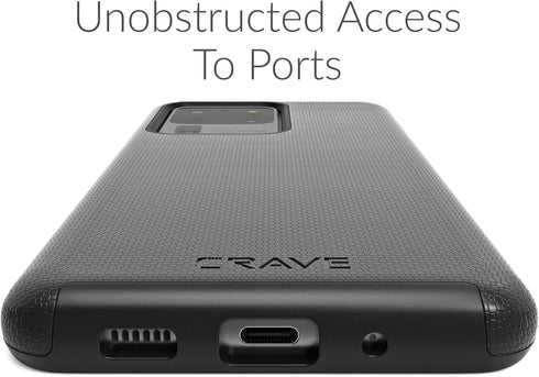 Crave Dual Guard for Samsung Galaxy S20 Ultra Case, Shockproof Protection Dual Layer Case for Samsung Galaxy S20 Ultra, S20 Ultra 5G - Black...