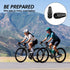 Black Presta Valve Cap, 8 Pack Aluminum Anodized Bike Valve Stem Caps Bicycle Tire Air Dust Stem Covers - Used On Presta/French Valves Bike Tire C...