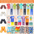 Ecore Fun 11 Items 11.5 Inch Boy Doll Clothes and Shoes - 5 Sets Fashion Casual Wear Clothes Outfit 2 Swimwear 4 Pairs Shoes for 12 inch boy Doll ...