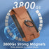 Magnetic Wallet Card Holder for iPhone 15/14/13/12 Series, 360°Rotation Finger Ring Kickstand, RFID Blocking, Store 7 Cards, Cell Phone Sleeves Ma...