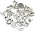 100g (60pcs) Wholesale Bulk Lots Christmas Animal Elk Deer Charms for Jewelry Making Mixed Smooth Tibetan Silver Metal Charms Pendants DIY For Jew...