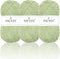 NICEEC 3 Skeins Soft Cotton Yarn 5ply Baby Cotton Yarn for Knitting Crochet Baby Weight Yarn Cotton Blend Yarn Total Length 3×220m(3×240 yds,100g×...