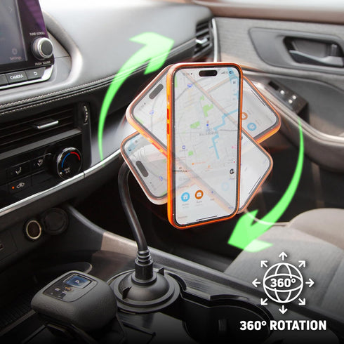 Magnetic Cupholder Car Mount, Magnetic Phone Holder for Car, Adjustable Car Cup Holder Mount, Magnetic Cup Mount for Smartphones...