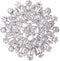EVER FAITH Women's Austrian Crystal Elegant Flower Leaf Bridal Corsage Brooch Pin...