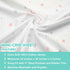 American Baby Company 2 Pack 100% Natural Cotton Fitted Mini Crib Sheets 38" x 24" - Soft & Breathable Small Nesting Portable Sheets, Fits Pack N ...