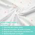 TL Care 100% Natural Cotton Fitted Mini Crib Sheet 38" x 24" - Soft & Breathable Small Nesting Portable Crib Sheet, Fits Pack N Play Mattresses, P...