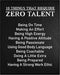 Posterizer 1 pcs-10 Things That Require Zero Talent-Motivational & Inspirational Art-Gift for Men Women Entrepreneur Teens - Decor for Home & Offi...