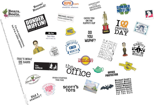 Tervis The Office Smorgasbord Made in USA Double Walled Insulated Tumbler Travel Cup Keeps Drinks Cold & Hot, 24oz, Classic...