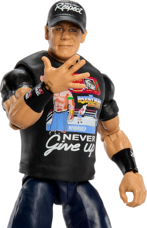 WWE Action Figure, 6-inch Collectible John Cena with 10 Articulation Points & Life-Like Look...