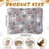4 Pack Ultra Soft Dog Cat Bed Mat with Cute Prints Reversible Fleece Dog Crate Kennel Pad Cozy Washable Thickened Hamster Guinea Pig Bed Pet Bed M...