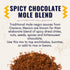 Shawhan Farms Mexican Mole Dry Sauce Mix - Oaxacan Negro Blend - All Natural - Just Add Water - Use For Simple Meals, Enchiladas, or Rice - 3.5 Ou...