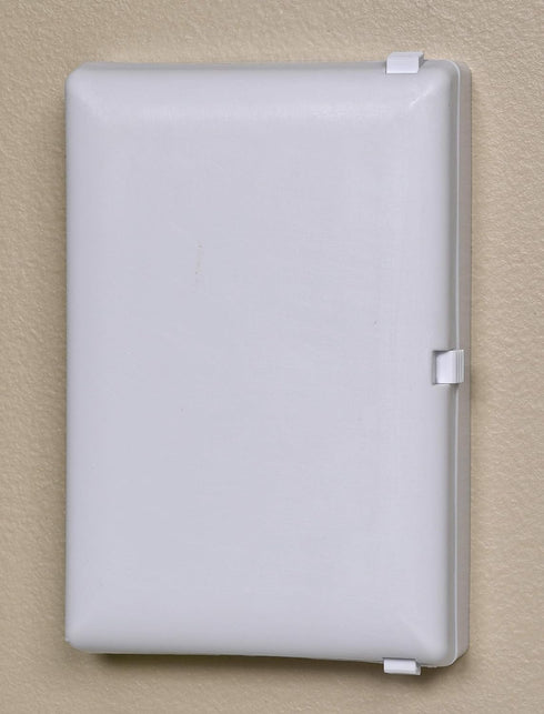 Baby Toddler Pet Resistant Electrical Safety Cover Guard for Home and Business, Made in USA, Traditional Outlet (1 Count, White)...