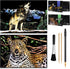 2 Pack Animal Scratch Art Rainbow Painting Paper, Engraving Art & Craft Sets, Creative foil Scratch Art Toys Gift, DIY Sketch Card Scratchboard fo...