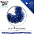 Christmas Tree Royal Blue Tinsel Garland Metallic Streamers Celebrate a Holiday Hanukkah Party Happy New Year Party Ceiling Hanging Decorations In...