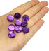 50Pc Purple Cat's Eye Resin Button Kids Shirt Buttons Pearl Buttons Garment Sewing Accessories DIY Crafts 12mm 1/2 Inch...