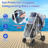 Stroller Rain Cover, Universal Weather Shield for Baby Stroller, Waterproof & Windproof Transparent Stroller Cover for Rain/Sun/Snow/Dust, Baby Ou...