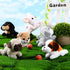 6 Pcs Mini Puppy Stuffed Animals Small Dog Plush Bulk Puppies Stuffed Realistic Cute Dog Toys Soft Plush Adopt a Pet Stuffed Animal Puppy Party Fa...