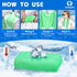 Sukeen Mini Cooling Towel(31 "x9),Kids Cooling Towel,Ice Towel,Soft Breathable Chilly Towel,Microfiber Towel for Boys and Girls Shool,Sport,Runnin...