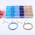 3020pcs Clay Beads for Bracelet Making, 4 Colors Clay Beads for Jewelry Making Supplies Charm Friendship Bracelet Kit with Gold Beads for Jewelry ...