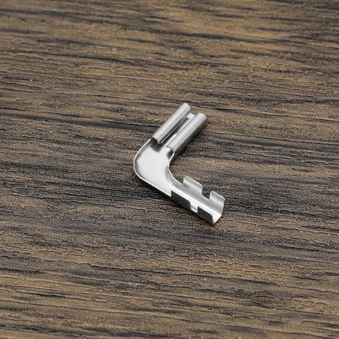 50PCS 2.8mm Crimp Terminal Spade Connector 90° Angled with 50PCS Insulating Sleeves for Equipment Switch Quad Bike Scooter Boat Household Applianc...